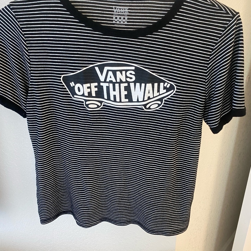 Vans Monochrome Striped Tee